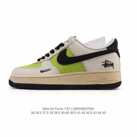 公司级 耐克 Nike Air Force 1 '07 Low 空军一号含气垫 小白鞋 低帮百搭厚底增高休闲运动板鞋。柔软、弹性十足的缓震性能和出色的中底设计， - 点击图像关闭