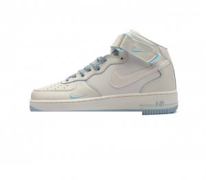 公司级nk Air Force 1'07 Mid Af1耐克 空军一号 Af1 中帮 魔术贴 原楦头原纸板 打造纯正空军版型 专注外贸渠道 全掌内置蜂窝气垫 原