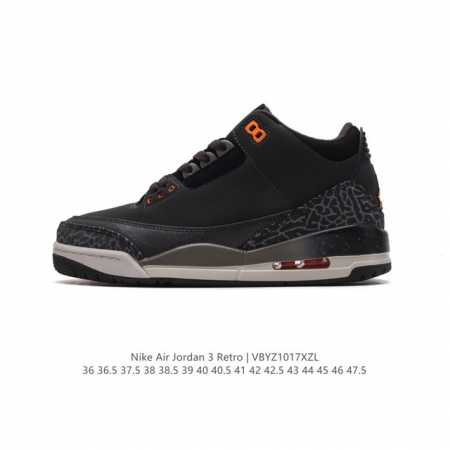 公司级 头层皮 耐克 乔丹 AJ3 耐克 Nike Air Jordan 3 Retro SE 乔3 复刻篮球鞋 乔丹3代 三代 男女子运动鞋，作为 AJ 系列 - 点击图像关闭
