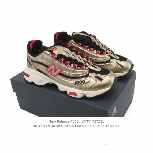 新百伦 Newbalance1000系列回归 Ald X 新百伦 老爹鞋，新联名厚底增高百搭运动跑鞋曝光了！作为Nb最高端的鞋型,诞生于1999年,一度成为当年