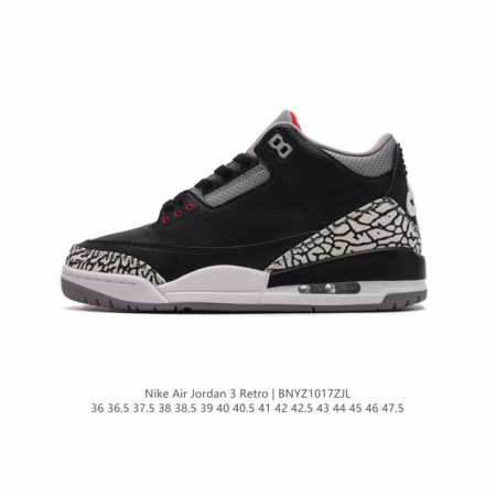 公司级 头层皮 耐克 乔丹 AJ3 耐克 Nike Air Jordan 3 Retro SE 乔3 复刻篮球鞋 乔丹3代 三代 男女子运动鞋，作为 AJ 系列 - 点击图像关闭