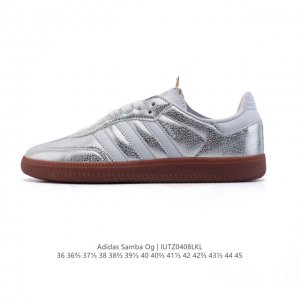 阿迪达斯 德训鞋 Adidas Originals Samba Og Shoes 经典运动鞋小白鞋 T头鞋 男女士板鞋 彰显休闲摩登风情的时尚经典鞋。它诞生于5
