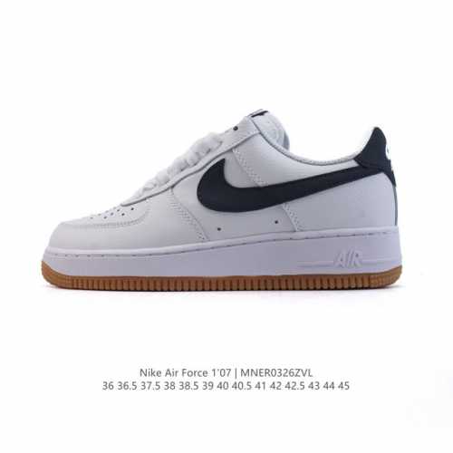 180 耐克 Nike Air Force 1 '07 Low 空军一号含气垫 小白鞋 2025年 蛇年新款 低帮百搭厚底增高休闲运动板鞋。柔软、弹性十足的缓震