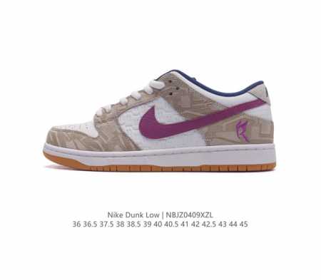 耐克nike Dunk Low 板鞋 Sb系列经典百搭休闲厚底增高运动滑板鞋，加厚鞋舌的填充，使舒适性大大提升，同时也更方便穿脱中底部分则加入了脚感柔软舒适zo - 点击图像关闭