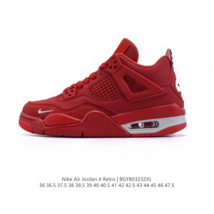 160 耐克 Nike Air Jordan 4 Retro Og迈克尔·乔丹Aj4代乔4 中帮复古休闲运动文化篮球鞋。秉承轻量化的速度型篮球鞋设计思想完成设计