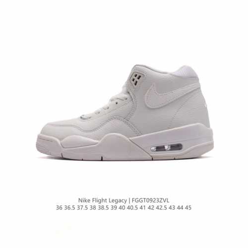真标 耐克 Nike Nike 耐克男女鞋篮球鞋经典高帮air Flight Legacy系带缓冲舒适气垫慢跑鞋。耐克air Flight是一个很古老而且庞大的