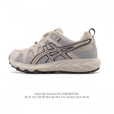 亚瑟士 Asics Gel-Sonoma Cn 轻盈舒适耐磨透气 低帮 洞洞鞋 凉鞋 复古缓震越野运动鞋1012B584-021 硬核户外党必入的3大理由 “踩