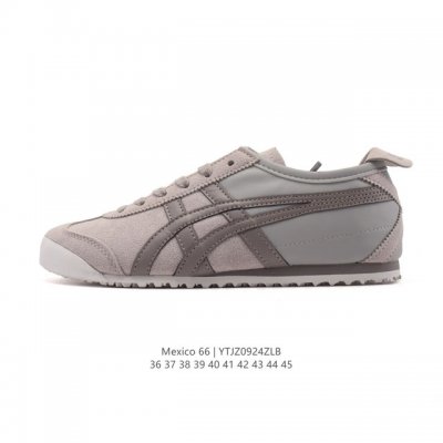 真标 Asics 亚瑟士 男女鞋 配足弓鞋垫 日产经典老牌-鬼塚虎 Onitsuka Tiger Mexico 66经典墨西哥系列复古经典百搭板鞋休闲运动鞋慢跑