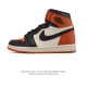 公司级 耐克 男女款运动板鞋 Nike Air Jordan 1 Retro High Og 乔丹一代Aj1 乔1 Aj1 篮球鞋复刻运动鞋。皮面高帮板鞋的设计