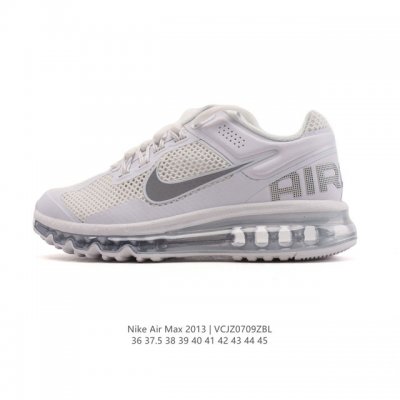 公司级 耐克 Nike Air Max 系列经典人气单品强势回归。Nike Air Max 2013 男女子气垫运动鞋 厚底增高跑步鞋，延续以往的时尚格调和运动