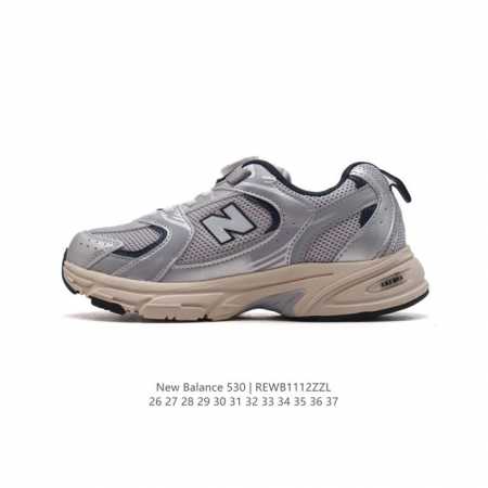 童鞋 新百伦 Nb530 New Balance 530 复跑古鞋 厚底增高老爹鞋 儿童缓震运动慢跑鞋。Nb530这鞋双确实是nb家经复典古款式之一，以全科新技 - 点击图像关闭