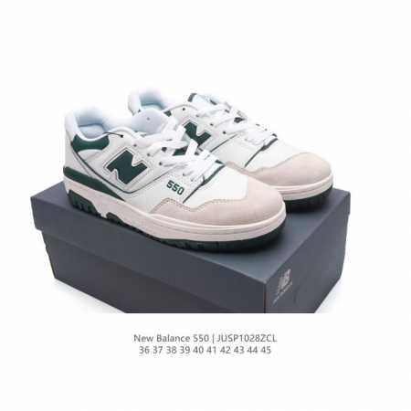 New Balance 550 新百伦 复古百搭篮球鞋时尚男女运动板鞋。首次亮相于 1989 年的 550 鞋款，延续 New Balance 标志性品牌元素， - 点击图像关闭