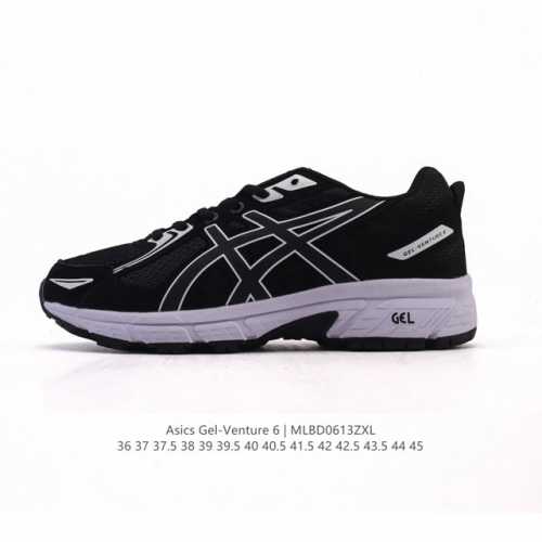 Asics 亚瑟士 Gel-Venture 6 系列城市休闲运动跑步鞋时尚复古男女鞋 老爹鞋 Gel- Venture6跑鞋是越野跑者的多功能选择。专为喜欢户外