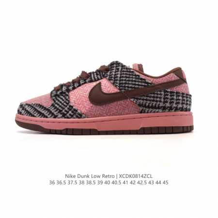 耐克 Nike Dunk Low Retro 运动鞋复古板鞋。作为 80 年代经典篮球鞋款，起初专为硬木球场打造，后来成为席卷街头的时尚标杆，现以经典细节和复古 - 点击图像关闭