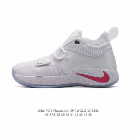 公司级 耐克 Nike Pg 2 Playstation 保罗乔治二代篮球鞋pg2的设计让双脚与地面之间几乎只有 Zoom Air，脚部和 Zoom Air 气 - 点击图像关闭