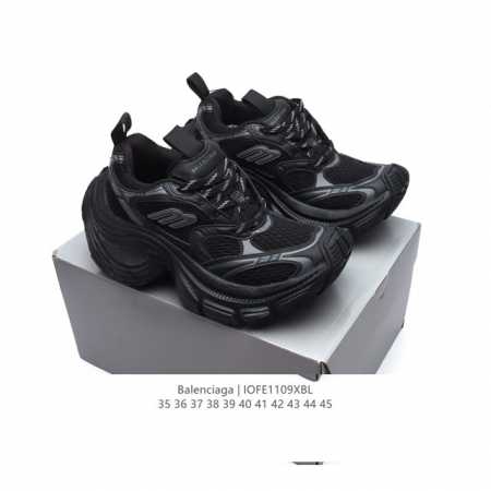 纯原版本 ，超大廓形“巨人鞋”,法国高端奢侈品牌-巴黎世家BALENCIAGA Cargo Sneaker 10XL船型系列低帮复古阔型厚底老爹风潮流百搭休闲运 - 点击图像关闭