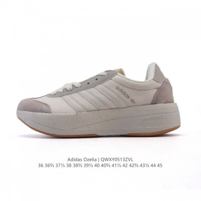 公司级 真爆 阿迪达斯 Adidas City Rnr经典Boost运动鞋男女舒适百搭防滑耐磨 低帮厚底增高运动 休闲跑步鞋 爆米花 阿迪达斯官方三叶草阿迪 L