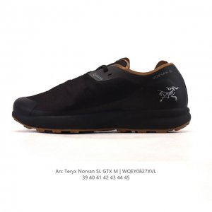 公司级 始祖鸟 Arc'teryx Norvan Sl 透气轻便舒适防滑缓震耐磨防滑低帮运动鞋 男士休闲鞋跑步鞋徒步鞋老爹鞋 尺码：39-45 编码：Wqey0