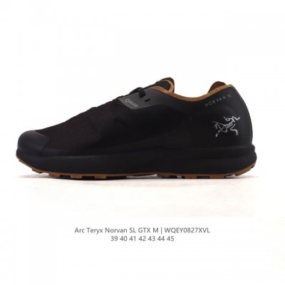 公司级 始祖鸟 Arc'teryx Norvan Sl 透气轻便舒适防滑缓震耐磨防滑低帮运动鞋 男士休闲鞋跑步鞋徒步鞋老爹鞋 尺码：39-45 编码：Wqey0