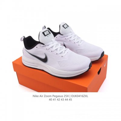 新品 耐克 Nike 竞速跑鞋男鞋 25夏新款飞马耐克Nike Air Zoom pegasus 25X缓震轻便休闲运动跑步鞋Dj7883-012男鞋Zoomx