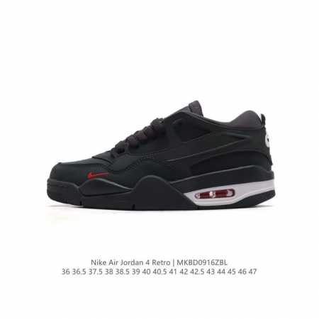 公司级 耐克 Nike Air Jordan 4 Retro Og 低帮 迈克尔 乔丹aj4代乔4 中帮复古休闲运动文化篮球鞋。秉承轻量化的速度型篮球鞋设计思想 - 点击图像关闭