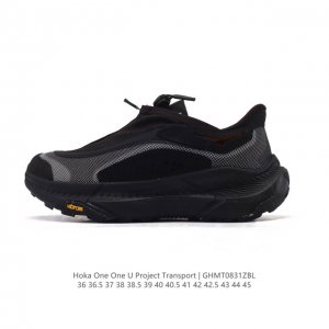 新品公司级 Hoka One One project Transport 舒适 防滑耐磨 低帮 生活休闲鞋 男女同款 这双鞋也是Hoka提倡环保主义的一双鞋款，