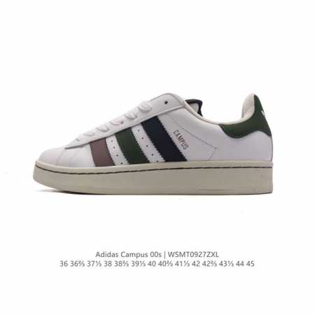 Adidas阿迪达斯.三叶草campus 00S 面包鞋复古休闲板鞋运动鞋。千禧回潮！Adidas Campus 00S 经典再现！面包化的campus鞋款在今 - 点击图像关闭
