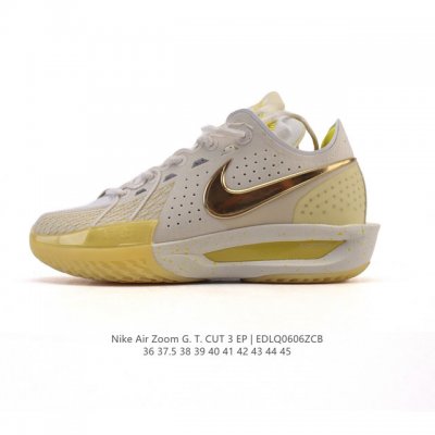 耐克 Nike 男鞋 25年新款运动鞋 Air Zoom Gt Cut 3代 低帮减震运动鞋实战训练篮球鞋，新一代实战神鞋，耐克的全新力作，Zoomx科技带来的