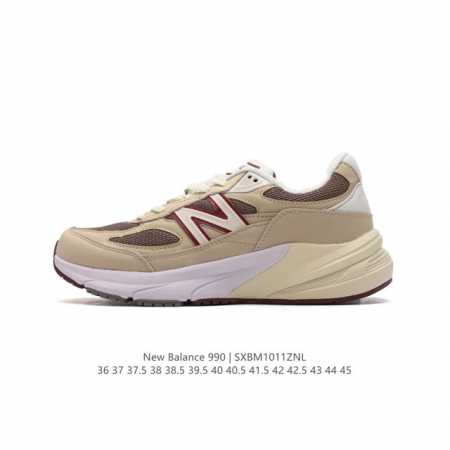 公司级 New Balance 新百伦 Nb990 真标带半码 新百伦m990系列 Nb经典休闲运动慢跑鞋 简约舒适百搭时尚复古老爹鞋。990系列是new Ba - 点击图像关闭