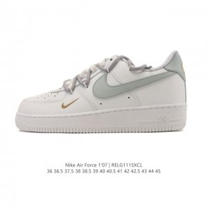 公司级 Af1耐克 Nike Air Force 1 ‘07 Low 空军一号 解构绑带 双鞋带 厚底增高百搭运动板鞋 原楦头原纸板 打造纯正空军版型，专注外贸
