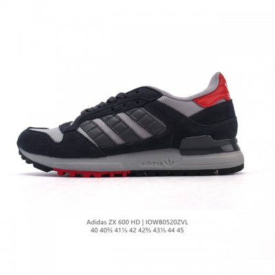 新品 阿迪达斯 Adidas 奢侈品送礼男士Zx600运动鞋 经典复古慢跑鞋男鞋 Adidas Zx600男子休闲鞋运动鞋 日常轻便跑步鞋。Adidas Zx
