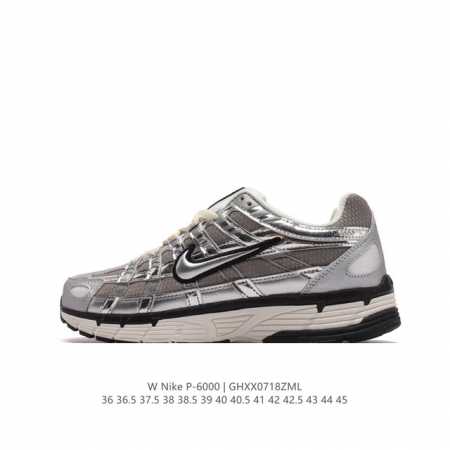 新配色 耐克 Nike 男女子休闲运动鞋p-6000Premium 轻便舒适透气防滑缓震耐磨跑步鞋。P-6000 是一款植根于 2000 年代风格的混合款式，让 - 点击图像关闭