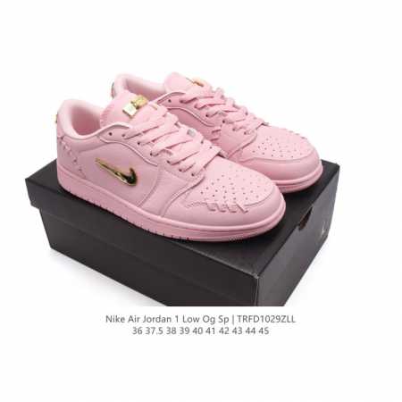 真标 耐克 乔丹Air Jordan 1 Low AJ1 乔1 乔丹1代aj1 低帮复古文化休闲运动篮球鞋。从1985 年面世的元年款汲取设计灵感，采用简洁大方 - 点击图像关闭