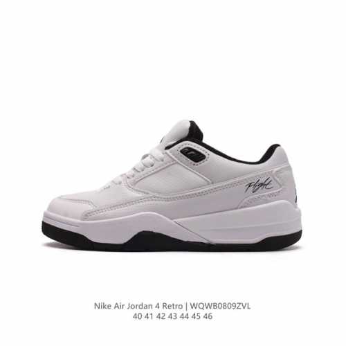 耐克 Nike Air Jordan 4 Retro Og迈克尔 乔丹aj4代乔4 低帮复古休闲运动文化篮球鞋。秉承轻量化的速度型篮球鞋设计思想完成设计，降低重