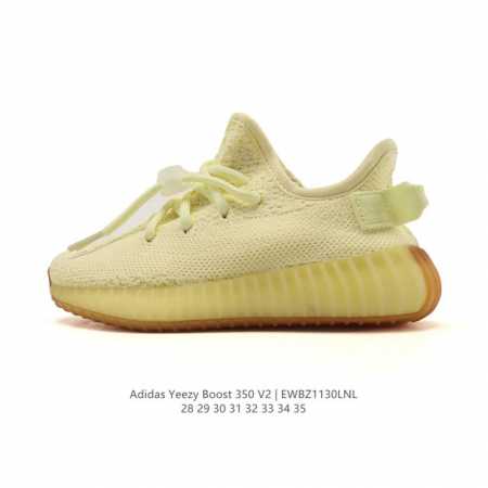 童鞋 Adidas 阿迪达斯 Yeezy Boost 350 V2 椰子 巴斯夫 爆米花 休闲透气缓震舒适 儿童运动鞋 百搭轻便中底慢跑鞋 椰子鞋经典运动鞋中性 - 点击图像关闭