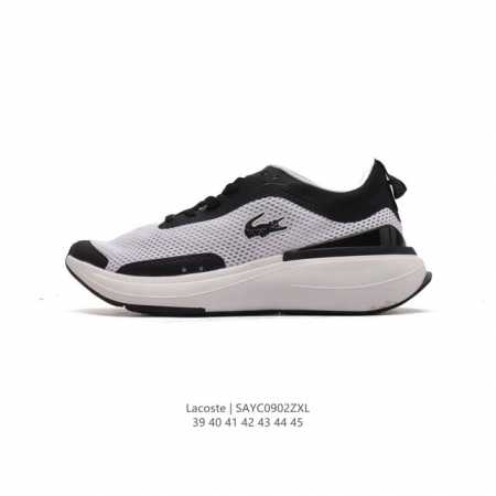 Lacoste 时尚户外休闲潮流系列运动鞋 厚底增高老爹鞋 广东大厂品质全新工艺升级 品质毋庸置疑 全新原厂包装鞋盒 透气网面鞋面，搭配防臭防腐真皮乳胶鞋垫，给 - 点击图像关闭