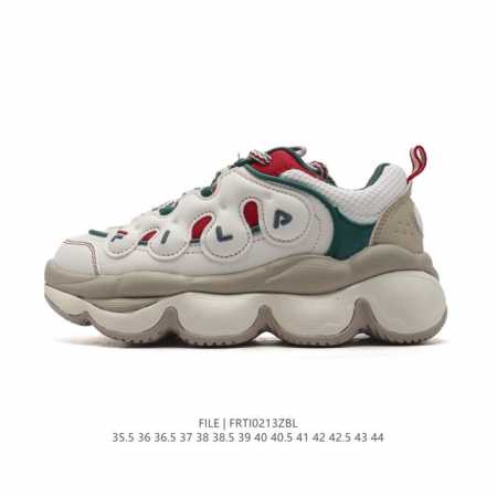公司级 斐乐 男女同款老爹鞋 Fila Fusion 厚底增高百搭运动鞋 意大利百年经典运动品牌，网红单品 小红书推荐爆款 Fila斐乐新款小白鞋斐乐潮牌文化街 - 点击图像关闭