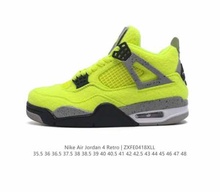 公司级 耐克 Nike Air Jordan 4 Retro Og迈克尔 乔丹aj4代乔4 中帮复古休闲运动文化篮球鞋。秉承轻量化的速度型篮球鞋设计思想完成设计 - 点击图像关闭