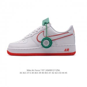 公司级 附赠送logo清洁刷 Af1耐克 Nike Air Force 1 ‘07 Low 空军一号 小白鞋 厚底增高百搭休闲运动板鞋 原楦头原纸板 打造纯正空