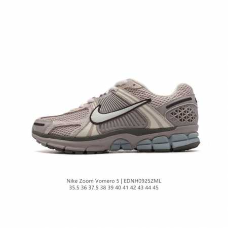 公司级 Nike 耐克夏季 Zoom Vomero 5 运动鞋休闲训练跑步鞋。Nike Zoom Vomero 5 男女子运动鞋妥帖包覆足部，提供透气支撑效果。 - 点击图像关闭