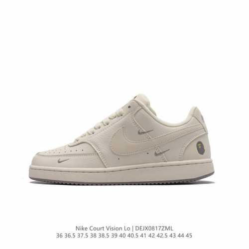公司级bape X Nike Dunk Low 经典复古时尚运动滑板鞋。此款主张打破传统的工业化流水线设计限制，以made By Ideas的超级创意为理念，集