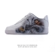 160 耐克Nike Air Force 1 Low 空军一号 Af1 2025年新款 小白鞋 哪吒之魔童降世 低帮百搭厚底增高休闲运动板鞋。柔软、弹性十足的缓