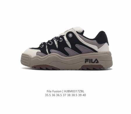 斐乐 女鞋 Fila Fusion 厚底增高百搭运动板鞋 意大利百年经典运动品牌 网红单品 小红书推荐爆款 Fila斐乐新款小白鞋斐乐潮牌文化街头风运动鞋 Fi - 点击图像关闭