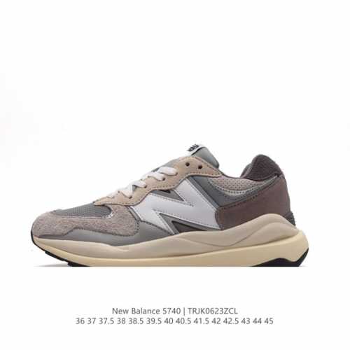 NewBalance 新百伦 NB5740 运动鞋厚底增高男女鞋5740系列舒适轻便简约百搭休闲鞋，57 40运动鞋为爱舒适又追求时尚的人士而设计，采用抢眼的8