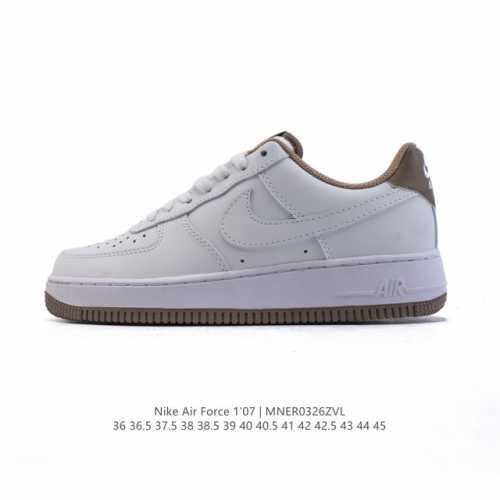 180 耐克 Nike Air Force 1 '07 Low 空军一号含气垫 小白鞋 2025年 蛇年新款 低帮百搭厚底增高休闲运动板鞋。柔软、弹性十足的缓震