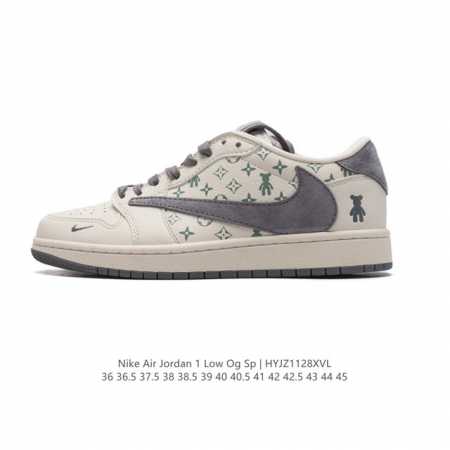 公司级 真标 耐克 Nike Air Jordan 1 Low Og Sp Military Blue Aj1乔1倒勾低帮篮球鞋 Aj1 乔丹1代 Aj1 乔1 - 点击图像关闭
