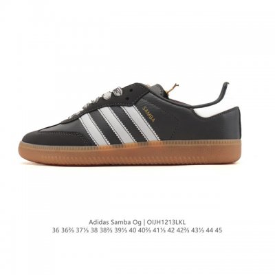 阿迪达斯 德训鞋 Adidas Originals Samba Og Shoes 经典运动鞋小白鞋 T头鞋 男女鞋 彰显休闲摩登风情的时尚经典鞋。它诞生于50年
