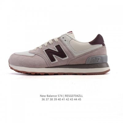 Nb 574 新百伦 New Balance Nb 574系列舒适百搭复古拼接时尚休闲运动鞋。New Balance 的 574 具有识别性和持久流行性，从它作