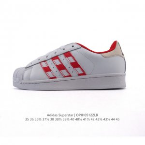 公司级 头层皮 阿迪达斯 Adidas Superstar 2025年新款鞋子 蛇年新款 经典贝壳头系列 新款休闲板鞋潮流男女士运动鞋 。鞋面柔软皮革拼接材质