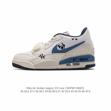公司级 原盒原版手绘 耐克 AJ 乔丹 Air Jordan Legacy 312 低帮运动鞋 AJ312 乔312百搭篮球鞋 酷炫混搭，谁人不爱？Air Jo - 点击图像关闭